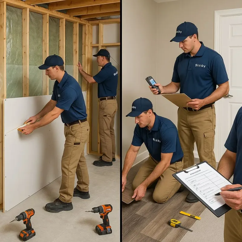 Repairs and Reconstruction process in Locust Grove, GA